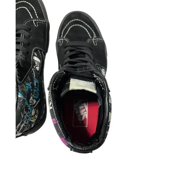 Vans Disney Sk8-Hi Shoes Womens 7 Mens 5.5 Disney 100 Black - Picture 7 of 11